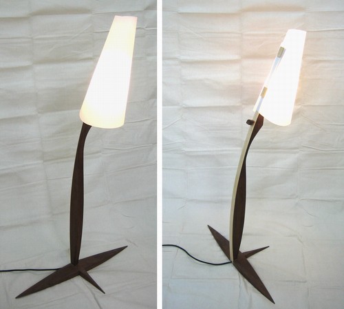Walnut Lamp
