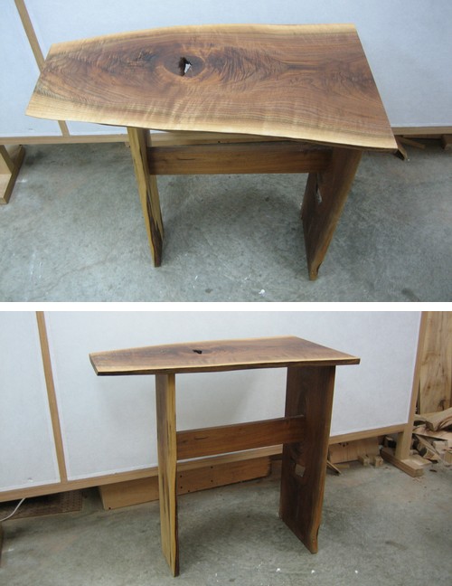 Walnut Side Table